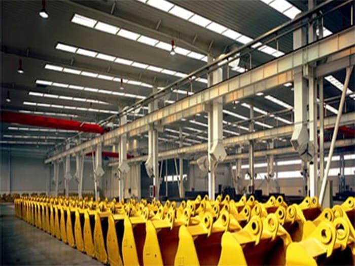 呼和浩特徐工集团挖掘机装配车间